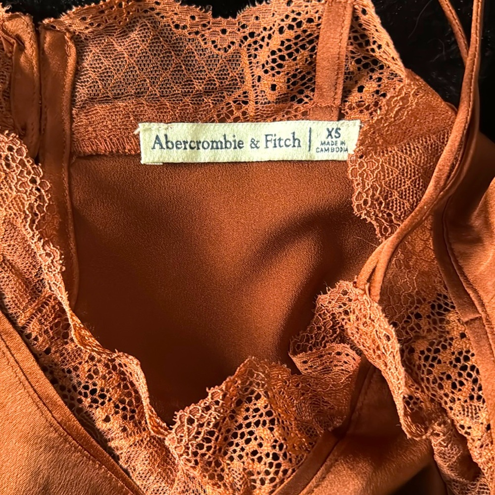 Abercrombie silk tank top